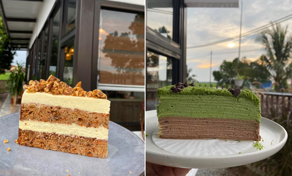 Pelbagai jenis kek yang manis dan sedap, memuaskan selera dan membuat hati terasa bahagia.