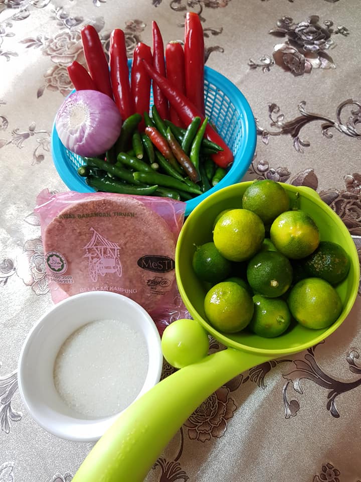Bahan Sambal Belacan