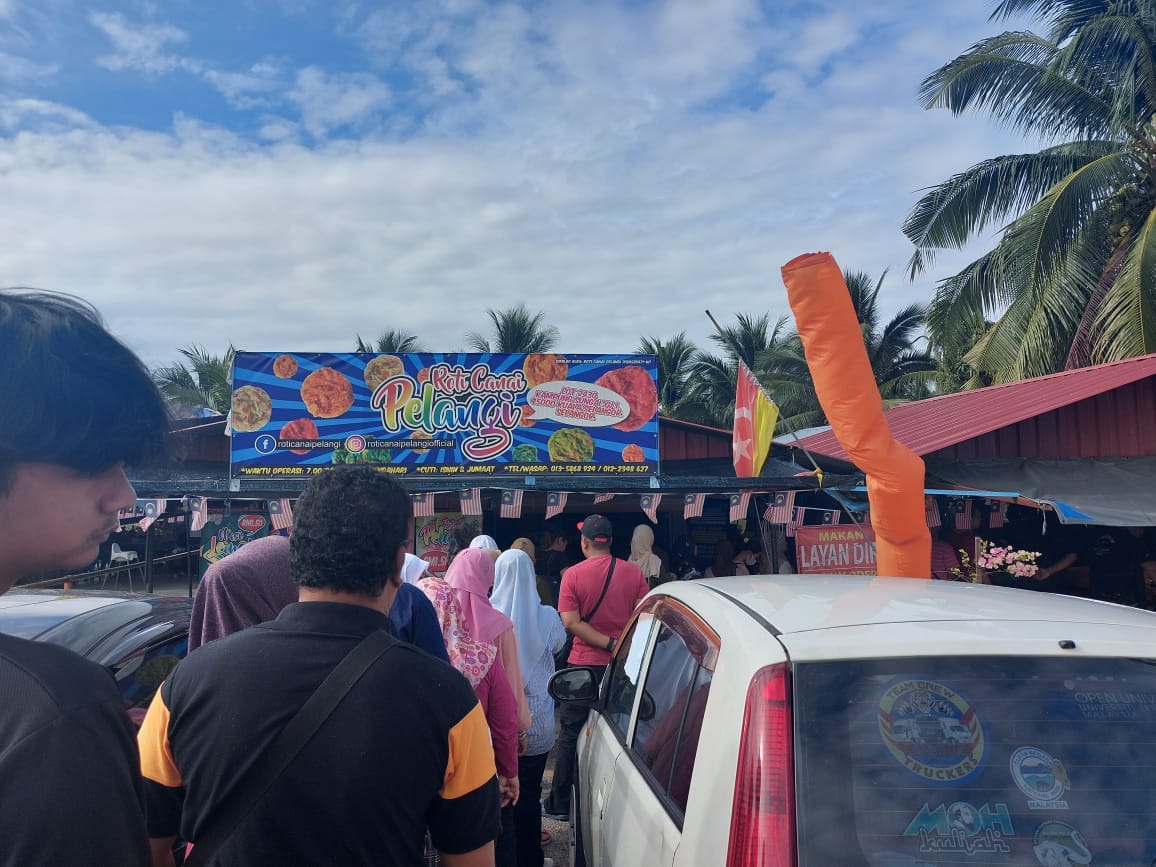 Suasana pada waktu pagi