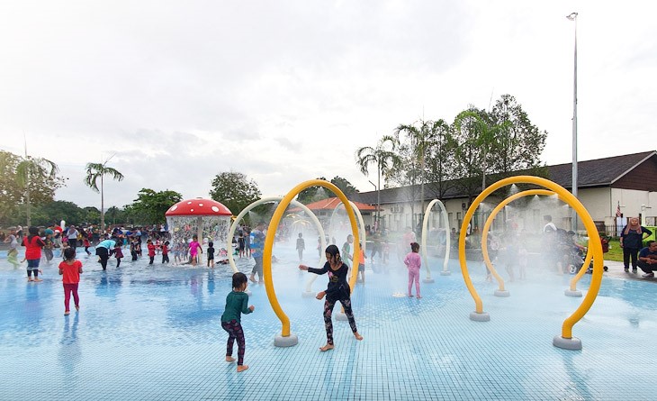 Taman Air Di Tasik Titiwangsa
