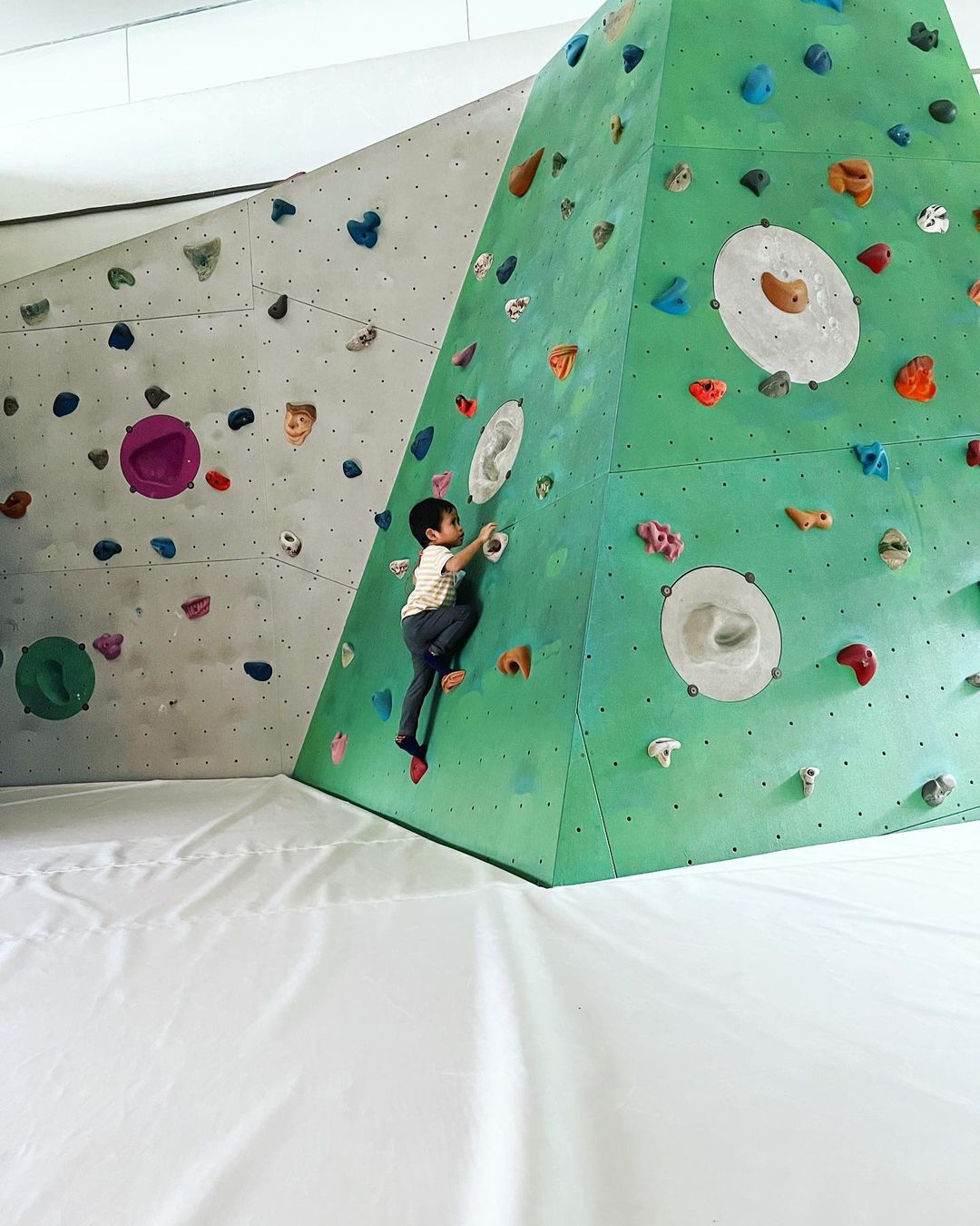 boleh practise panjat juga di bilik khas