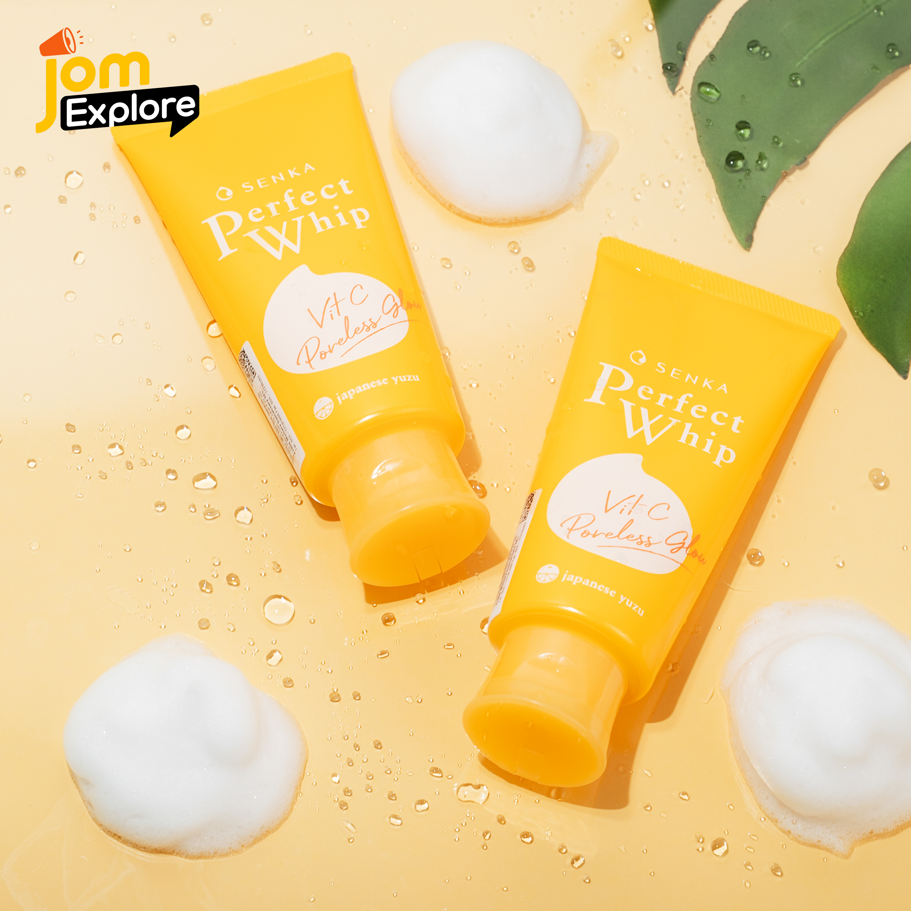 Senka Perfect Whip Vit C Poreless Glow memberikan 90% pemulihan liang pori menjadikan pori anda lebih kecil.