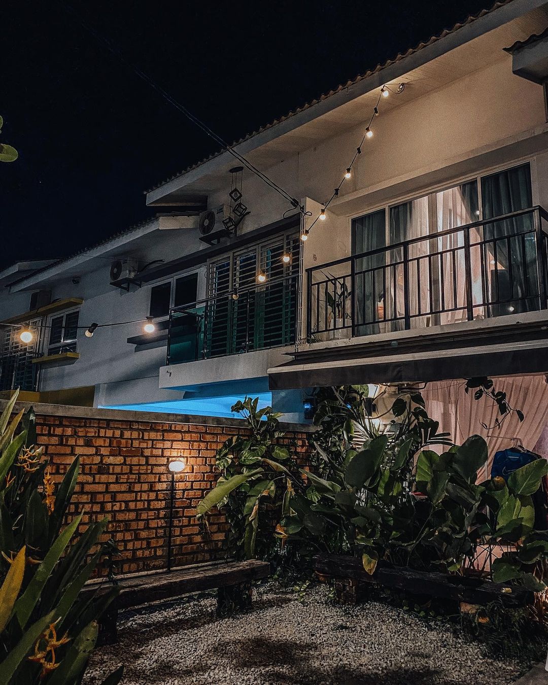 Bahagian luar homestay