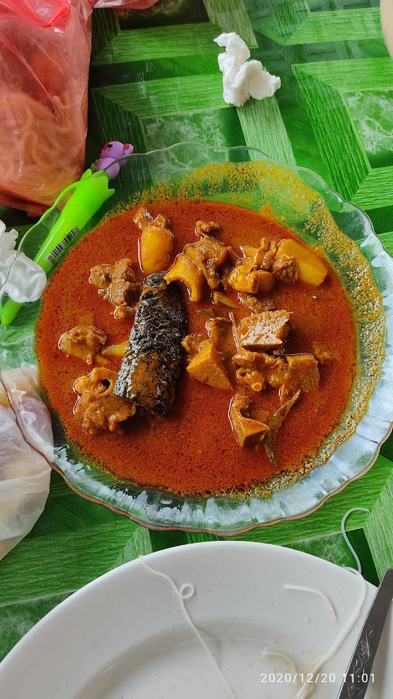 Kuah kari kambing yang sedap