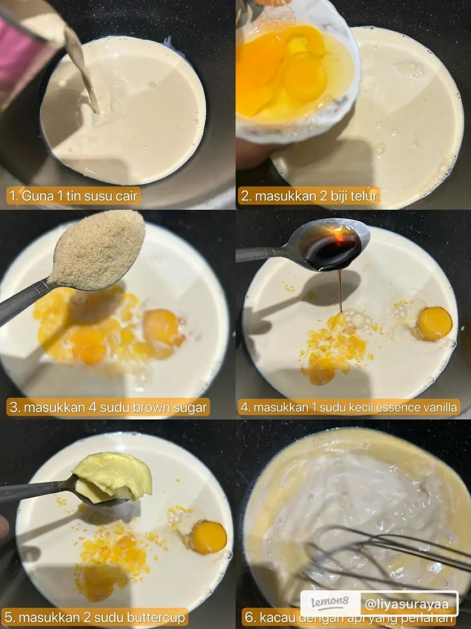 Jika ikut resipi ini mesti Puding Roti anda menjadi