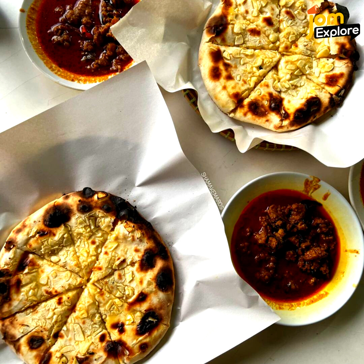 Roti Tempayan Cheese Cicah Kari Padu Tau!