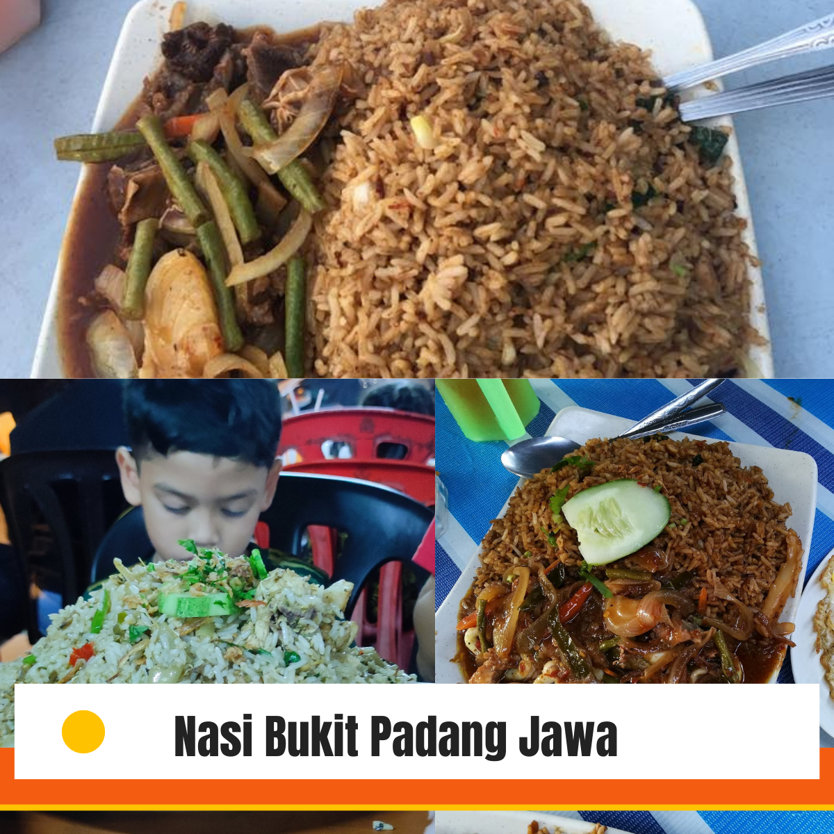 Sampai Melimpah Keluar Pinggan!
