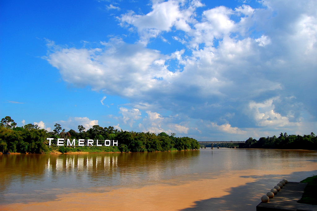Kalau Melawat Bandar Temerloh Memang Terkenal Dengan Sungai Pahang