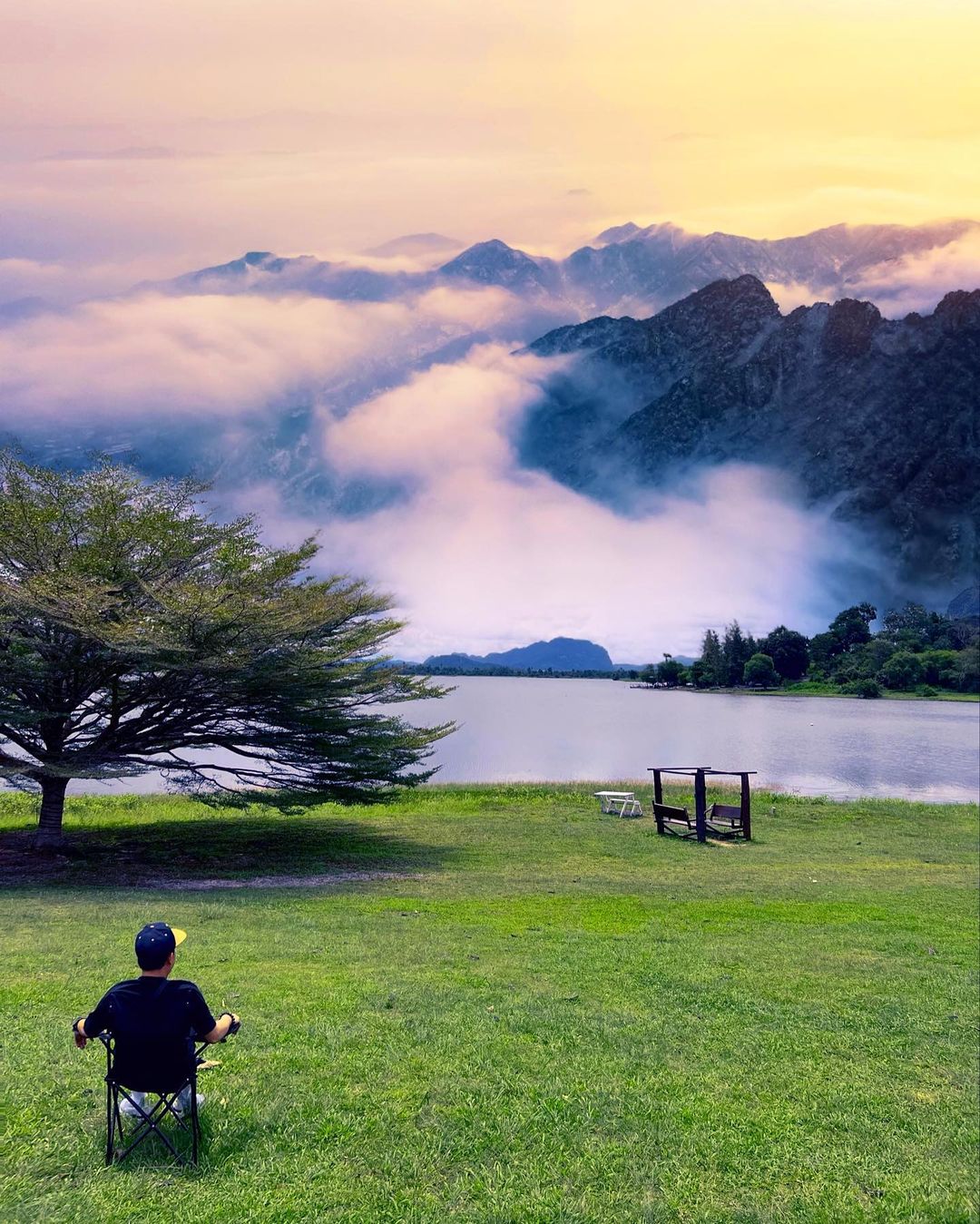 Haa Permandangan Yang Cantik Ni Berada Di Tepi Resort Je Tau