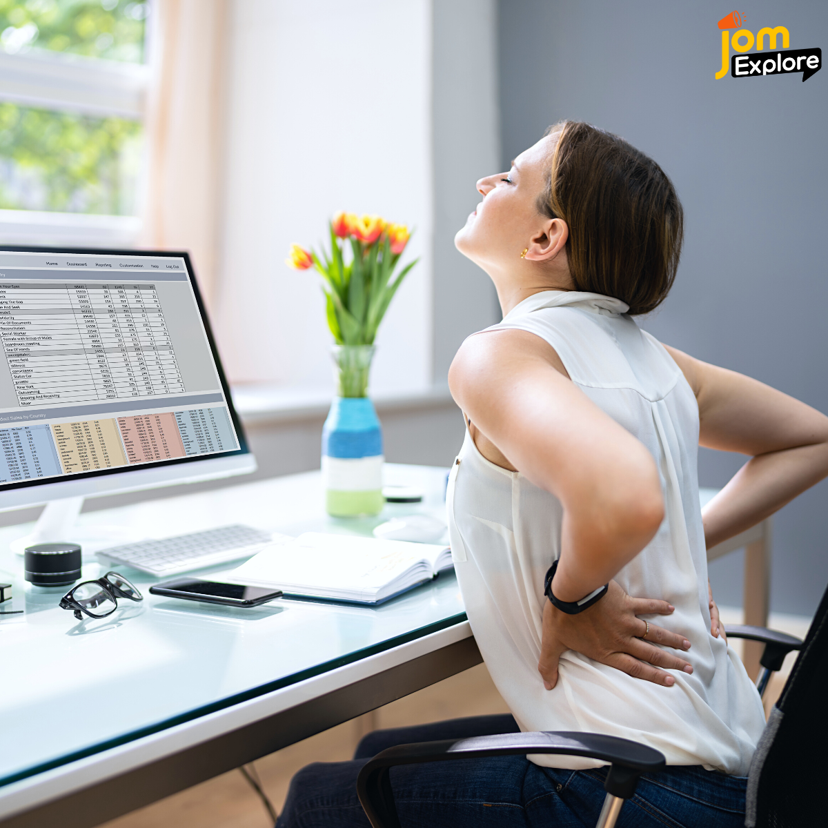 Bila Postur Duduk Salah, Kita Akan Cepat Sakit Belakang Dan Pinggang Tau