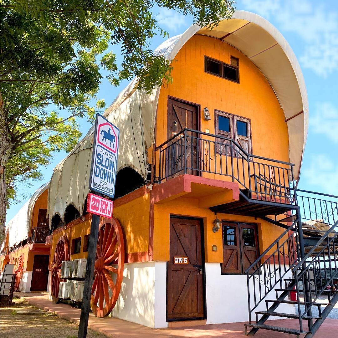 Penginapan seperti wagon