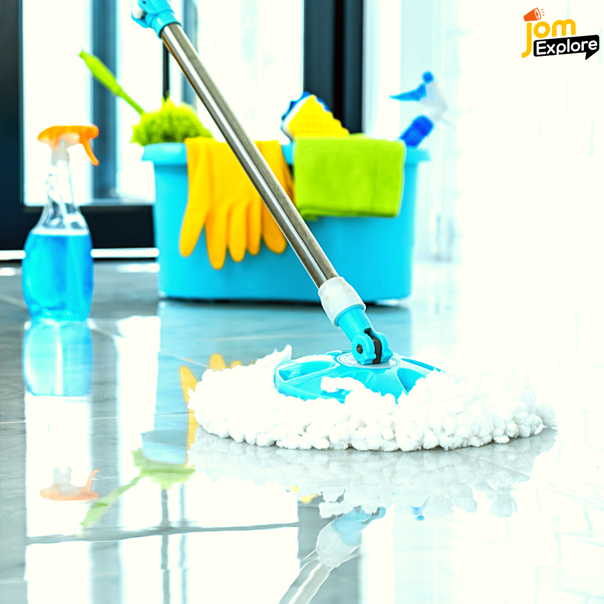 Pastikan Korang Mop Lantai Sebersih-Bersihnya!
