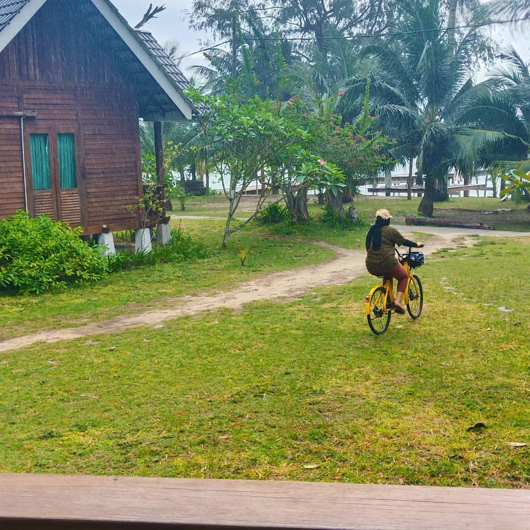 Penginapan yang ada di Pulau Babi Besar