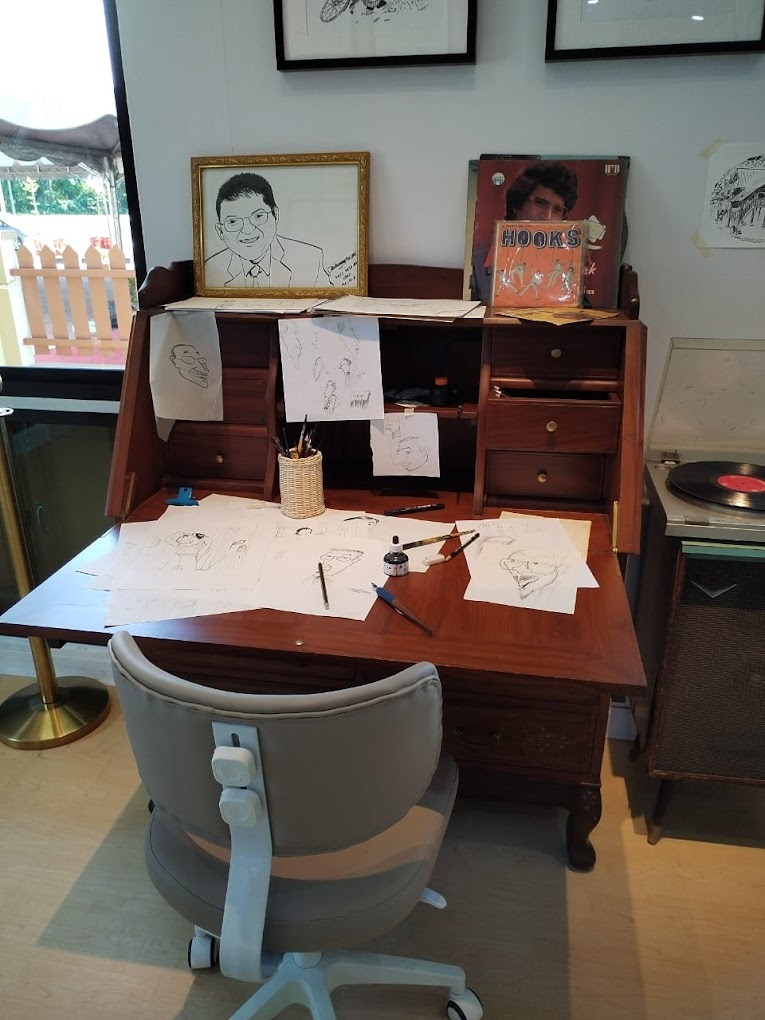 Meja Kerja Datuk Lat Dalam Galeri Rumah Lat