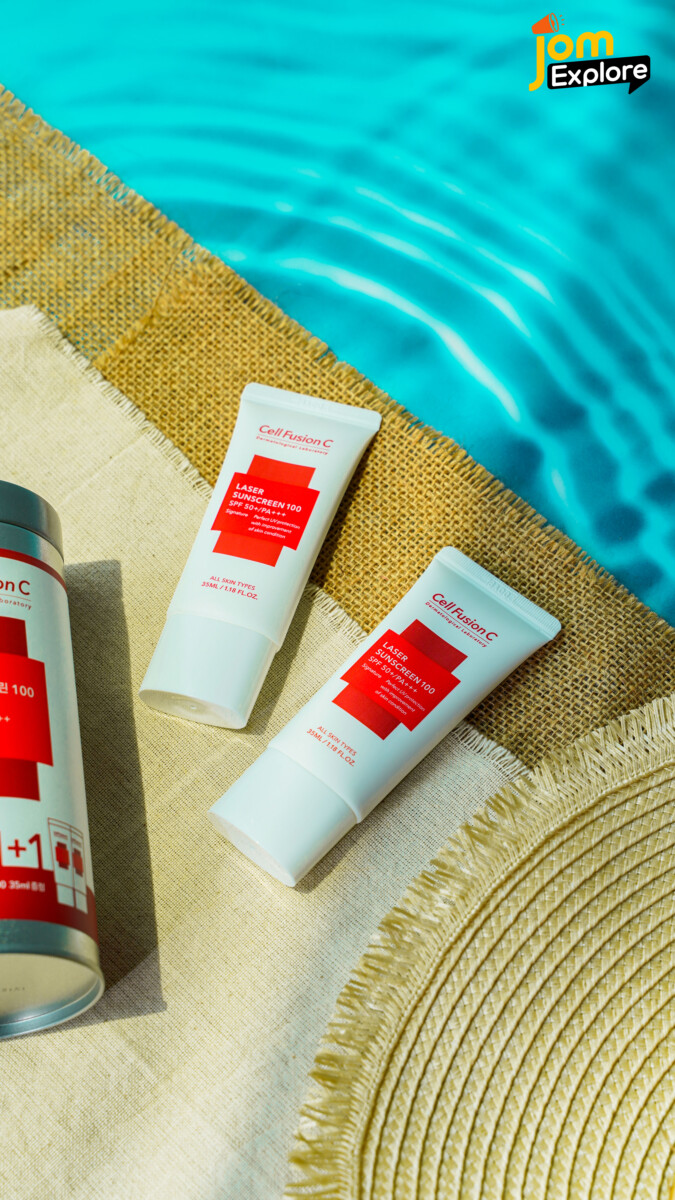 Jangan Lupa Kalau Bercuti Bawa Sunscreen Yang Korang Boleh Beli Kat Sa Sa!