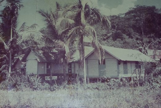 Keadaan Masjid Kuala Dulang, Kuala Klawang, Jelebu masa awal pembinaannya