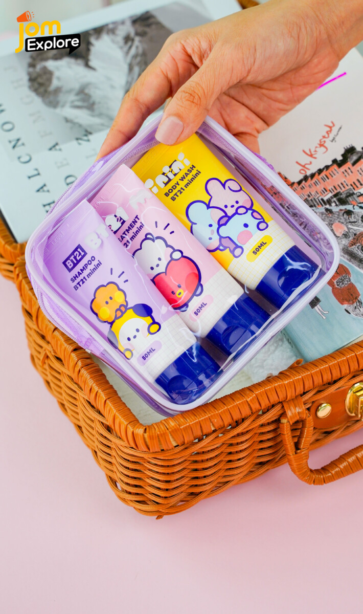 Produk kecantikan BT21 korang boleh dapatkan di Sa Sa Malaysia Tau