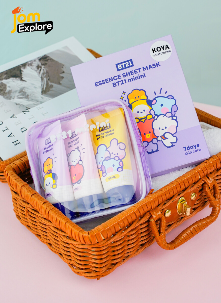 Face Mask Memang Popular Di Korea Selatan & Korang Boleh Dapatkan Face Mask BT21 Dari SaSa!