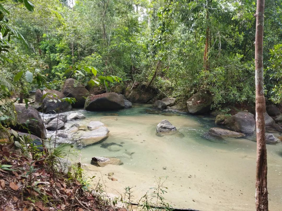 Selain dari kolam air panas La hot spring ada je air sungai yg penuh hydrogen semula jadi.