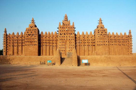 Great Mosque of Djenne yang masih kekal sehingga kini