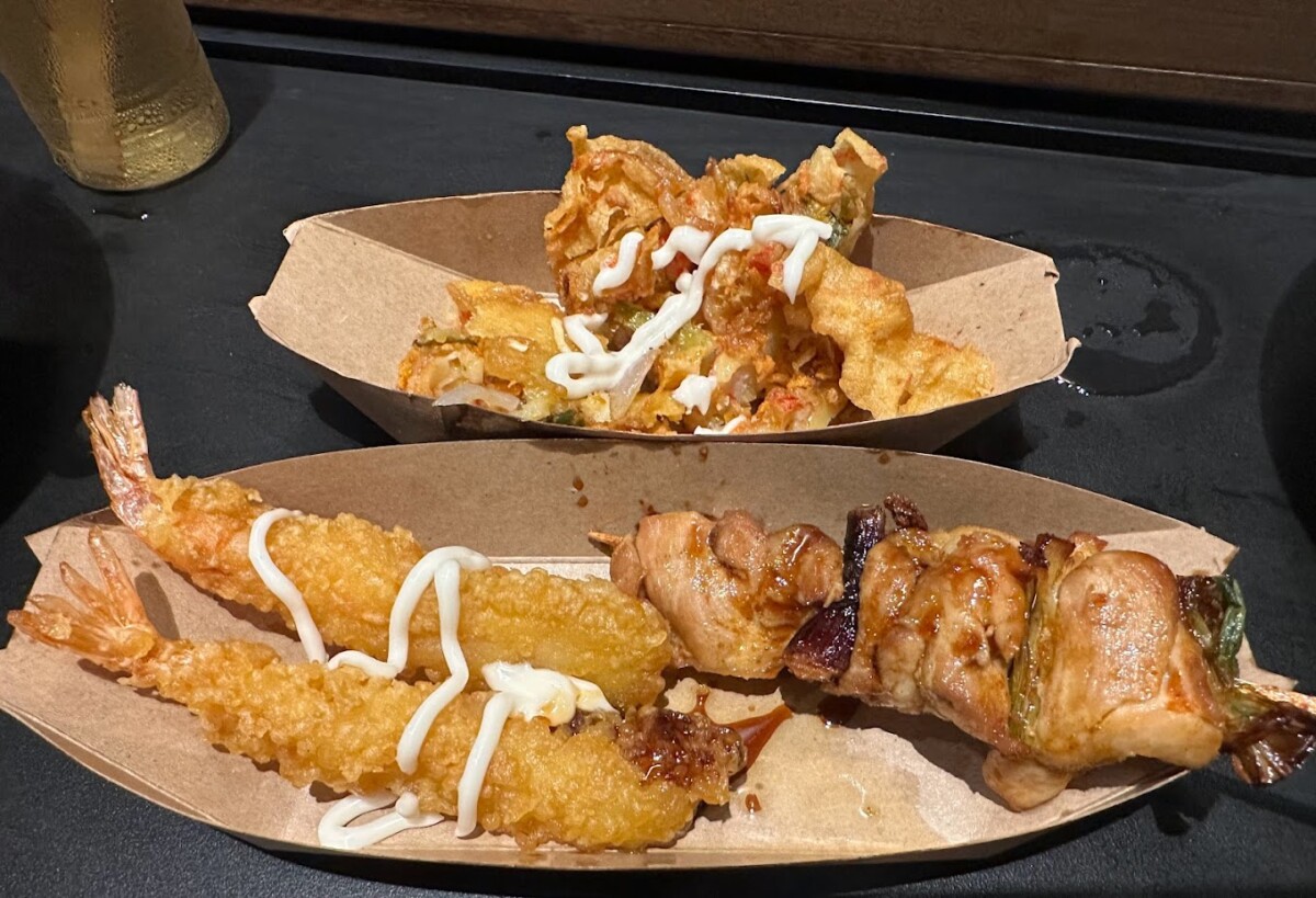 Selain daripada Ramen, boleh nikmati Tempura ranggup!