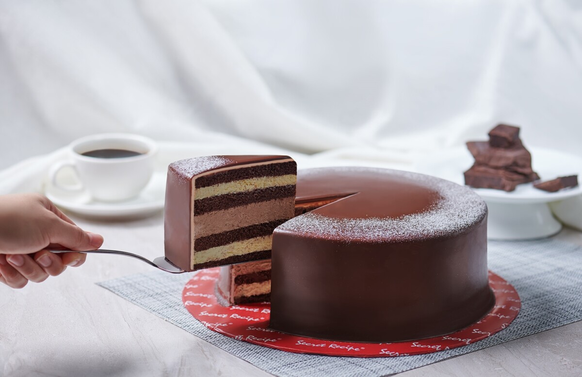 Kek Chocolate Indulgence memang popular betul Semua mak kita suka pulak tu