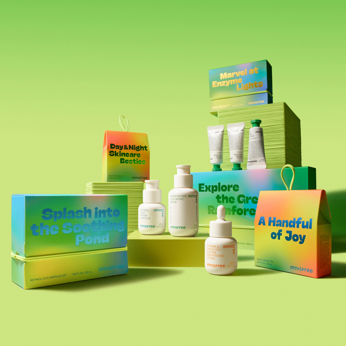 Cantiknya All INNISFREE Holidays Edition ini! Rugi kalau tak beli sekarang tau