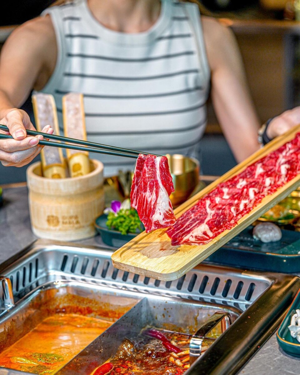 Menyelerakan betul tengok potongan daging tu