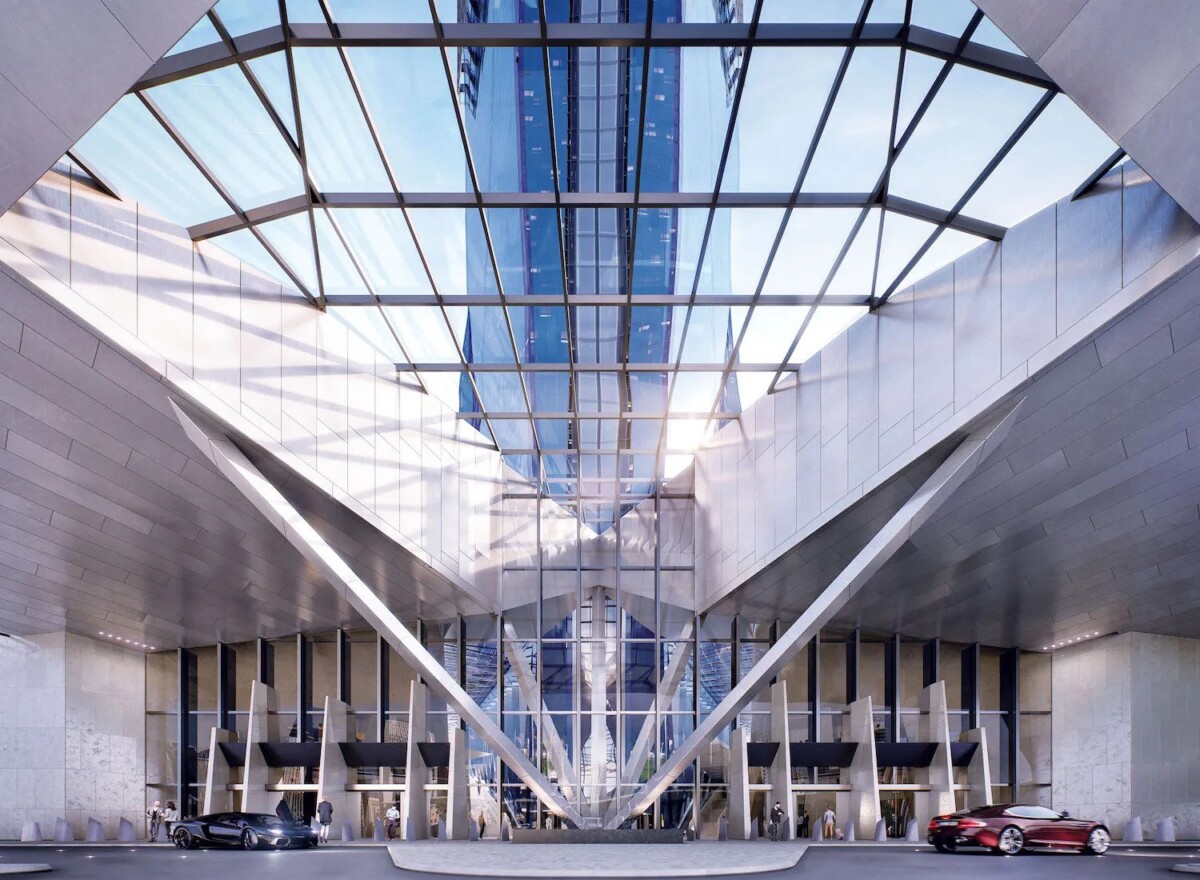 Park Hyatt pertama di negara, menempatkan kehadiran eksklusifnya di tingkat paling atas, merangkumi 17 tingkat teratas. Penginapan mewah ini terdiri daripada 232 unit, termasuk 28 suite dan 30 apartmen.