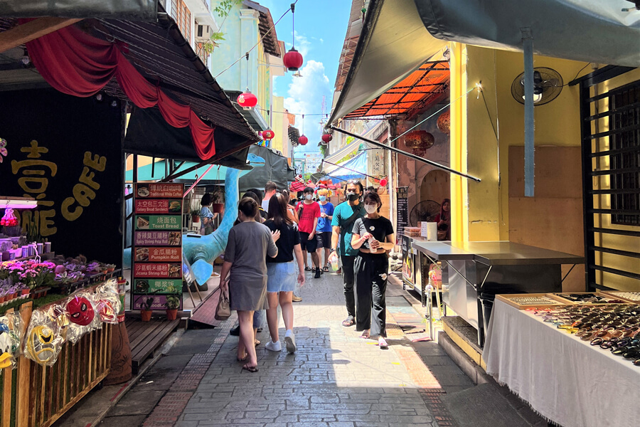 Concubine Lane yang berdekatan dengan hotel ini sangat strategik!