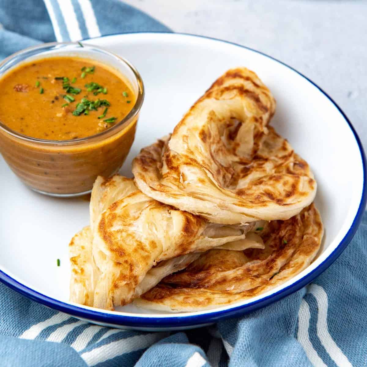 Roti kosong yang simple pun dah sedap!