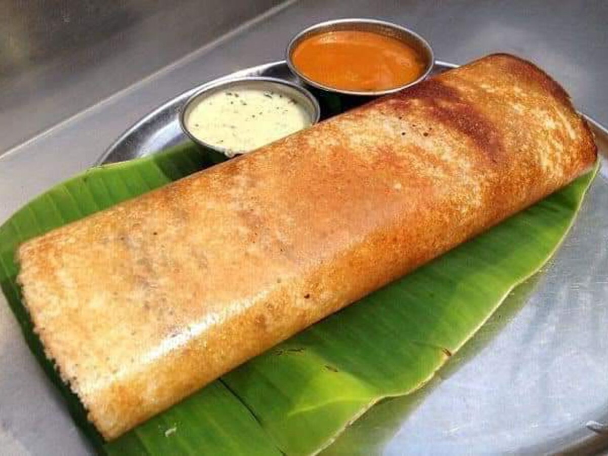 Menjadi makanan tradisional orang India. Rasanya sangat sedap!