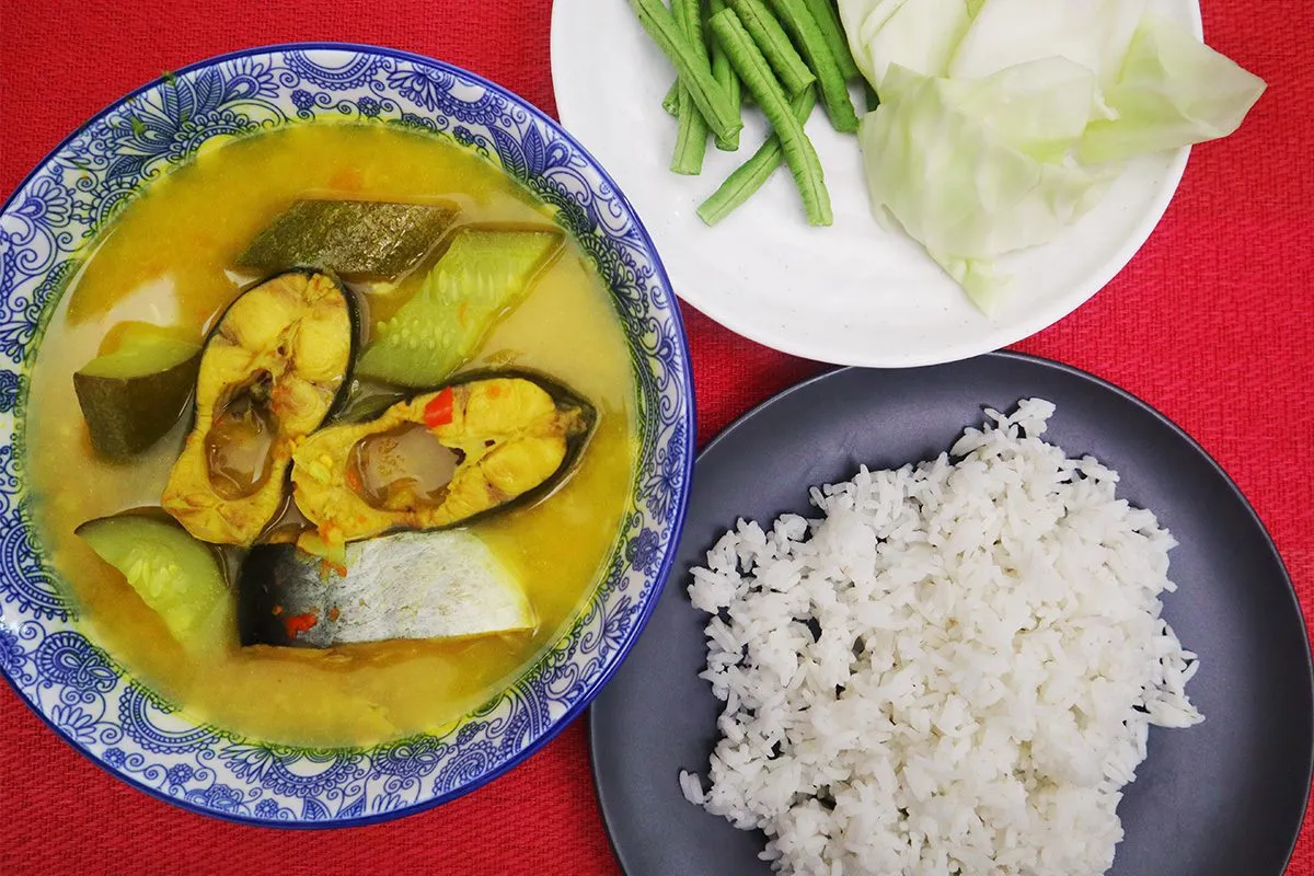 Lauk Patin Tempoyak sangat digemari oleh orang Pahang