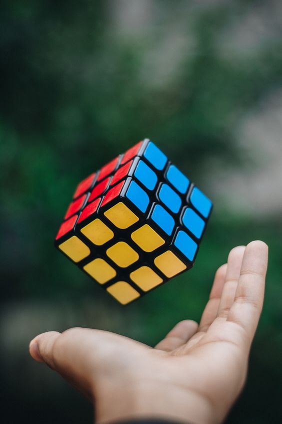 Nak selesaikan kiub rubik pun dah pening apa lagi teka teki ini