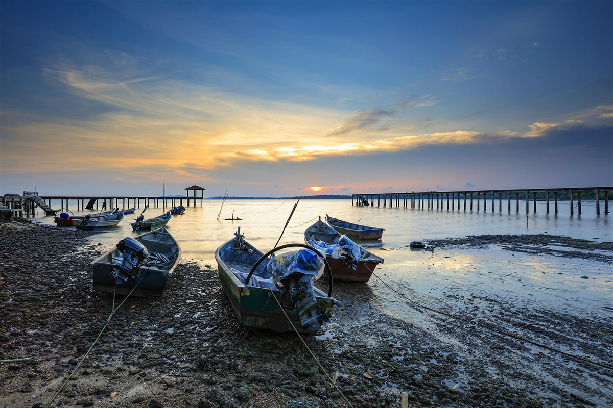 Pasir Panjang yang indah.