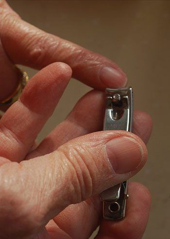 Selalu sangat min kena marah asyik potong kuku malam