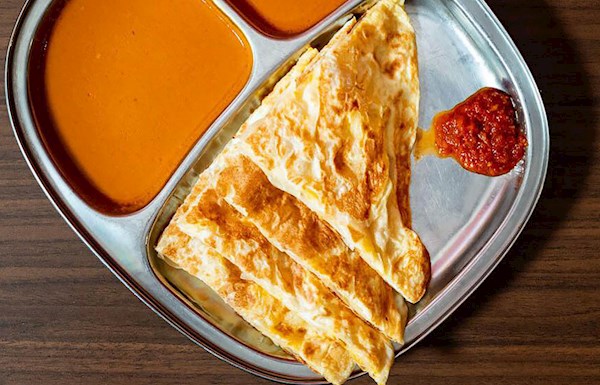 Versi yang dinaik taraf, roti telur sedap dinikmati untuk sarapan