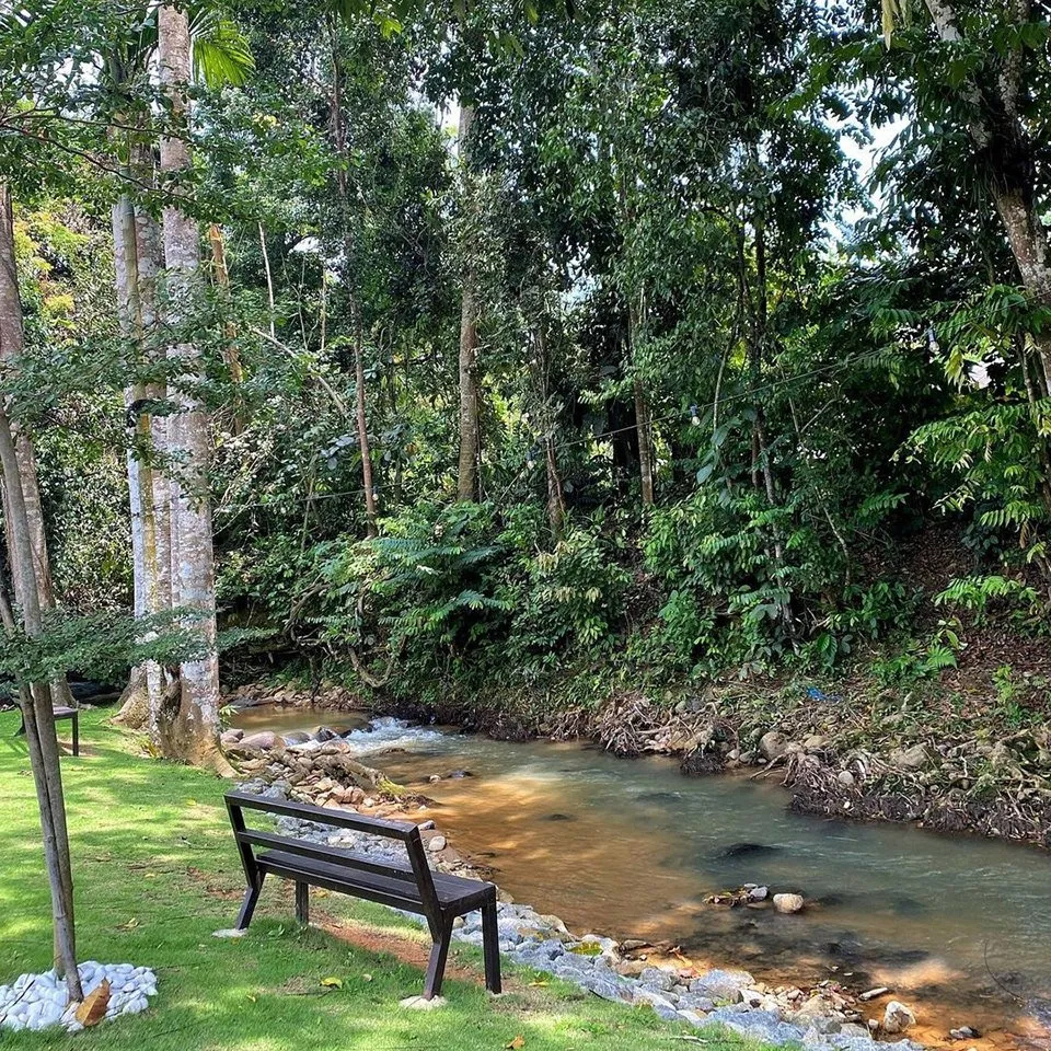 Villa Renai Mempunyai sungai untuk bermandi-manda