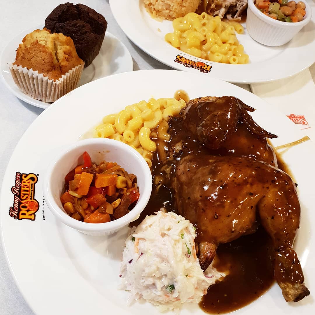 Ayam bakar Kenny Rogers memang memuaskan!