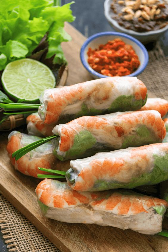 Rice roll yang mempunyai banyak jenis inti yang menyelerakan