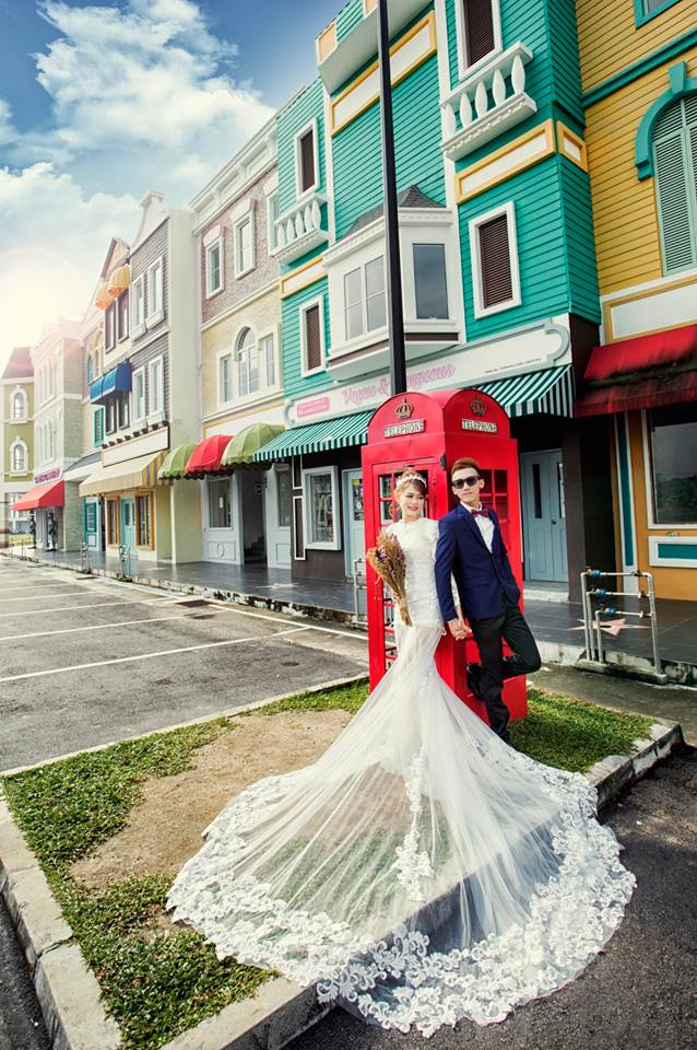 Ramai pasangan jadikan bandar ini tempat ambil gambar kahwin