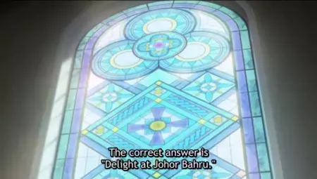 Babak dalam siri Nan Maru yang menyebut Johor Bahru