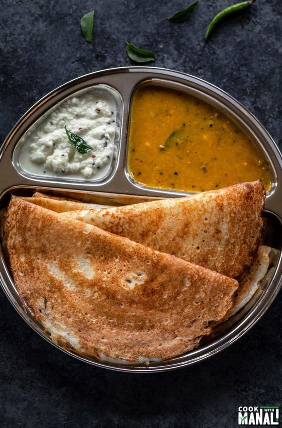 Manakala dosa (thosai) pula datang dari Selatan India