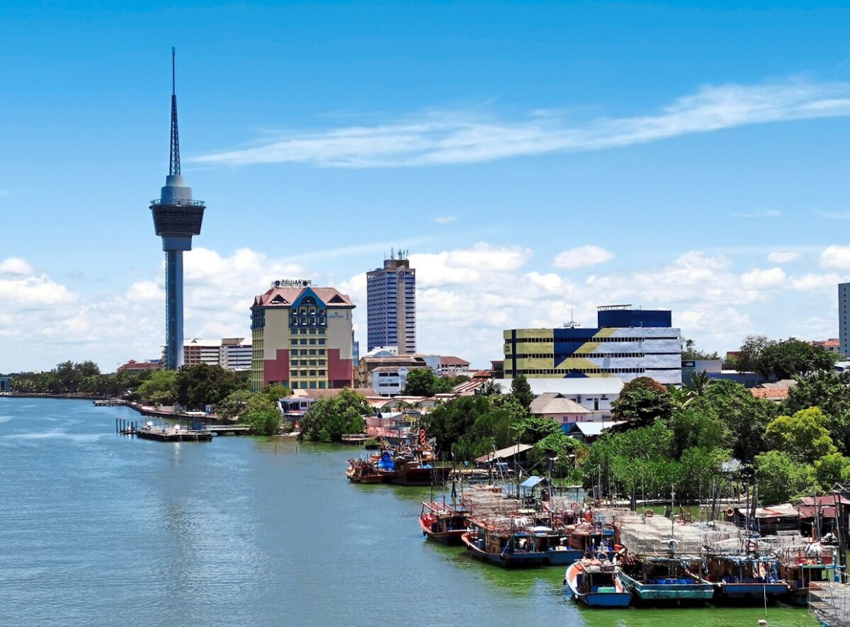 Bandar Kuantan Pahang pun ada menara tau sekarang