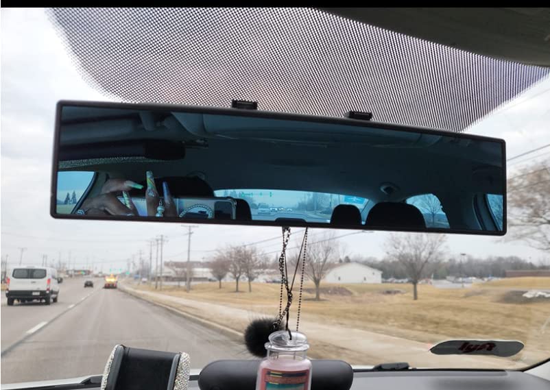 Boleh gunakan cermin jenis lebar memudahkan kita lihat ruang belakang