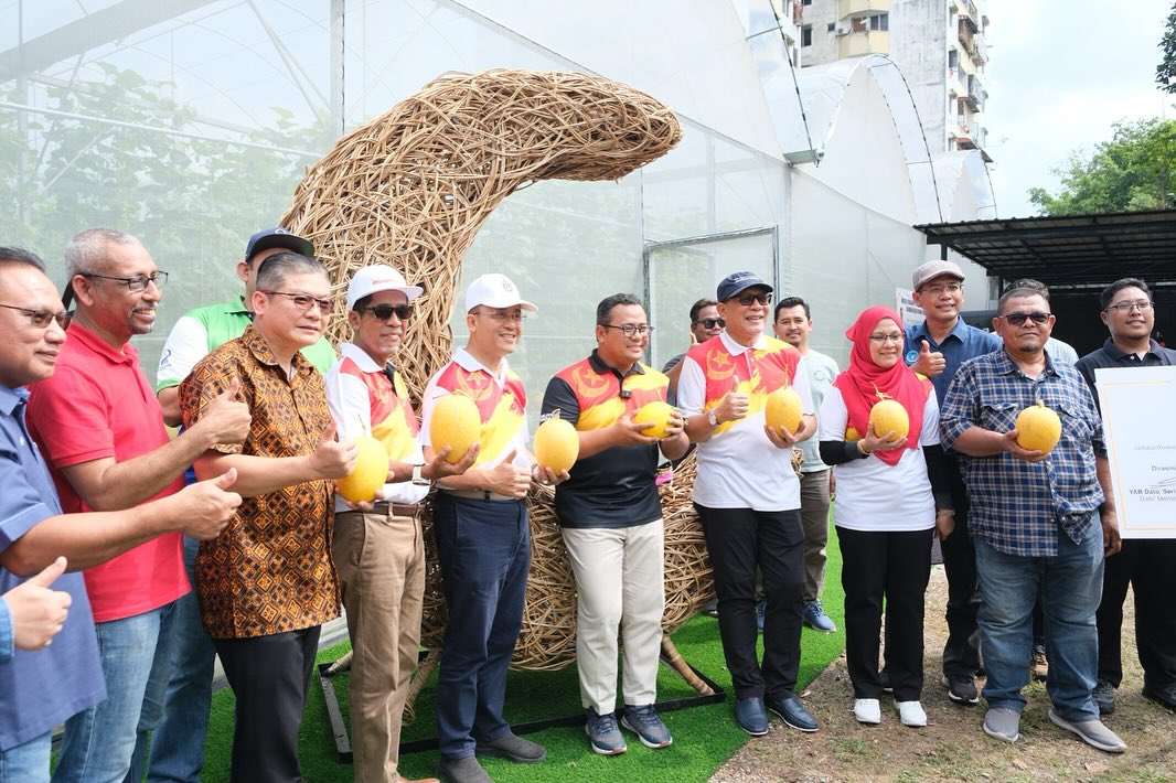 Negeri Selangor ingin luaskan tanaman melon di Pandan Indah ini