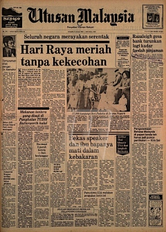 Bayangkan negeri sebelah raya negeri korang puasa