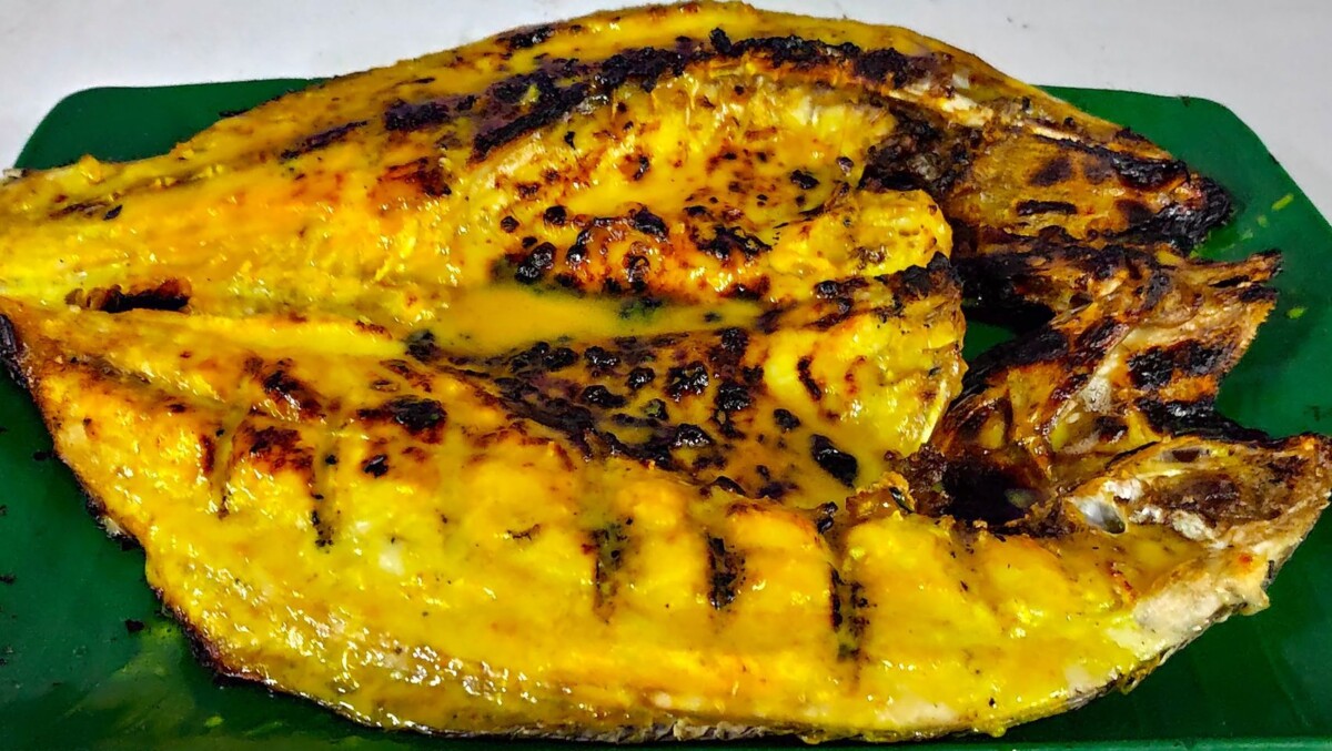 Macamni rupa siakap bakar susu!