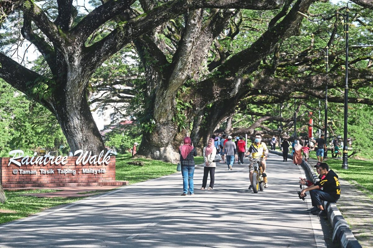 Pilih laluan yang melawan arus untuk perhatian sekeliling