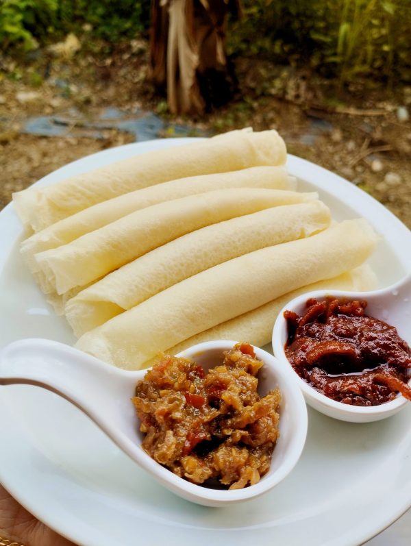 Rasa lempeng dengan sambal ikan sedap tau!